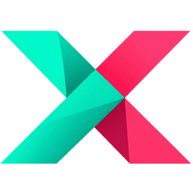 PaperX folded X logo